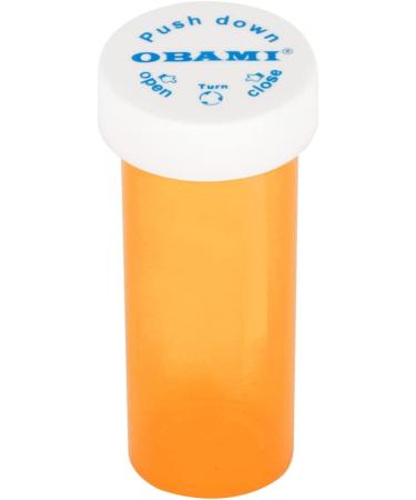 Child Resistant 6 Dram Pill Bottles with Push Down and Turn Caps - Pack of 12 - Buy Online on GoSupps.com