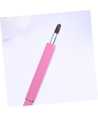 MAGICLULU Portable Lipstick Applicator & Travel Makeup Brush Flexible Eye Brushes for Lip Gloss & Eyebrow Application Mini Pink Lip Brushes for On-the-Go Beauty - Buy Online on GoSupps.com