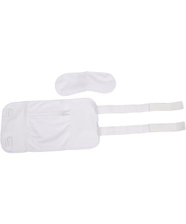 Adjustable Reusable Castor Oil Pack Set - 2-Pack for Liver Detox Inflammation Relief & Nutrition | Washable Compression Wraps - Buy Online on GoSupps.com