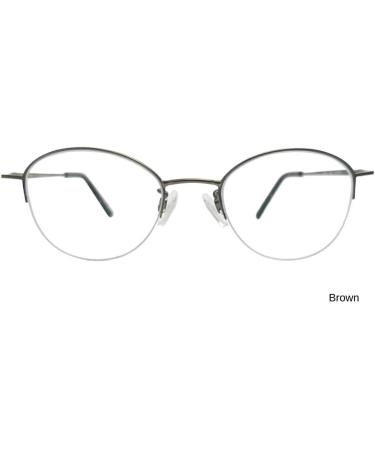 ProEyes Pisces Progressive Lightweight Readers - Brown 2.25x | Spring Hinge & Anti-Reflective Lens | International Shipping Available - Buy Online on GoSupps.com