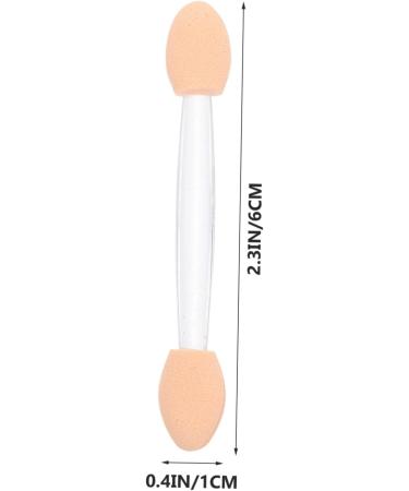FOMIYES 50pcs Double Ended Eyeshadow Brush Sponge Makeup Applicator Dual- Ended Eye Stick Girl Tool - Buy Online on GoSupps.com
