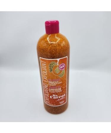 Peeling shower gel ultrawhitening fabric softener with the fragrance SO CARROT Dynamizing 1000 ml - Buy Online on GoSupps.com