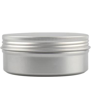 Zeoabsy 10 Pcs 150ml Round Silver Aluminum Tins - Perfect for Cosmetics Candles & Ointments | Includes 5 Spatulas & 1 Etiquette Label - Buy Online on GoSupps.com
