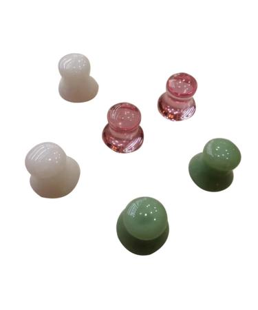 FRCOLOR 2 Pcs Massage Stone Set - White Facial Skin Care | International Shipping Available - Buy Online on GoSupps.com