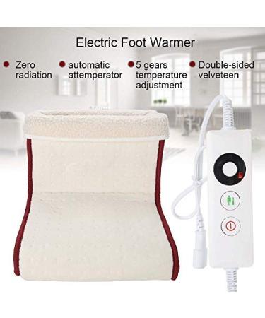 Buy Electrical Foot Warmer with 5 Temp Levels | Automatic Shutdown & Overheat Protection | EU Foot Massager - Buy Online on GoSupps.com