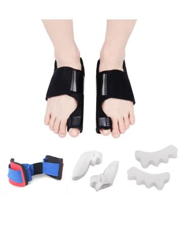Nuyptcy Bunion Corrector for Women and Men 7PCS Bunion Splint and Bunion Relief for Hallux Valgus Big Toe Joint Adjustable Bunion Splint Protector Sleeves kit.
