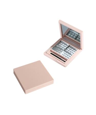 FOYTOKI 2pcs Empty Eyeshadow Palette Iluminador De Maquillaje Highlighters Empty Compact Eyeshadow