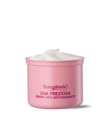Bottega Verde Precious Grapes - Face Cream - Refill - Moisturizing Antioxidant - with Hyperfermented Red Grape Extract - for Normal Skin