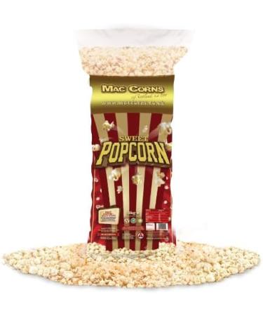 Mac-Corns 2 Bulk Packs Traditional Popcorn - 3kg Sweet & 2.1kg Salted - Re-sealable Bulk Packs - Buy Online on GoSupps.com