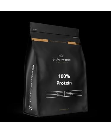 Protein Works - 100 percent Protein 1.25kg High Protein Blend 41 Servings Strawberries 'n' Cream Strawberries 'n' Cream 1.25kg (41 servings) - Buy Online on GoSupps.com