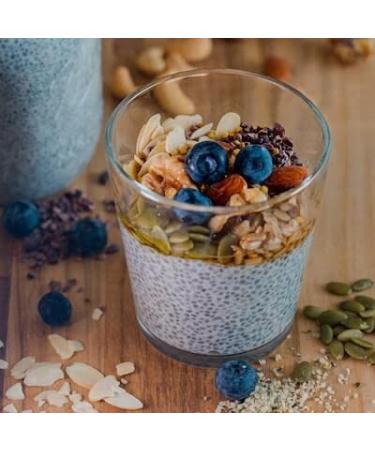 Buy Kamelur 1kg Organic Black Chia Seeds | Pure Additive-Free Eco-Friendly Packaging for Porridge & More - Buy Online on GoSupps.com