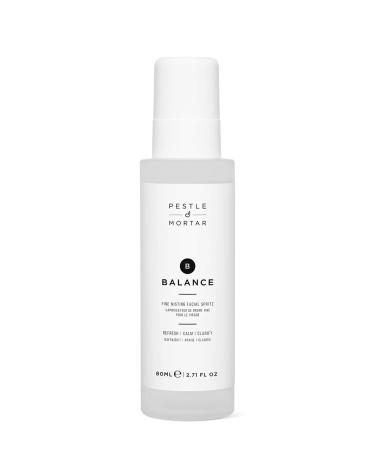 Pestle & Mortar Balance Ultra-Fine Face Mist- Hydrating Facial Spray Moisturizer with Deep Sea Magnesium Gentian Root Extract Hydrating and refreshing face toner 2.71 Fl Oz