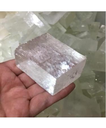 Natural Optical Calcite Raw Iceland Spar Natural Stones and Minerals Stones Decoration (Color : 200g) - Buy Online on GoSupps.com