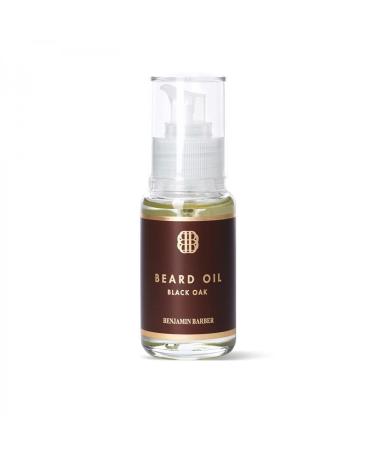 Benjamin Barber beard oil for daily beard care - Premium beard oil with woody oud fragrance - natural ingredients Swedish oil - taps and maintains the beard - (50ml)