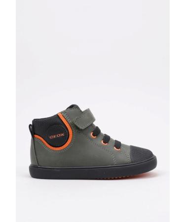 Geox Boy's B Gisli B Sneakers - 9 UK - Dark Green/Black - Buy Online on GoSupps.com
