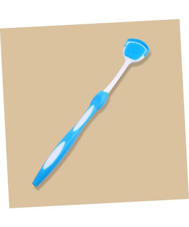 Angoily 10 PCS Silicone Tongue Cleaning Brush - Children's Multifunctional Oral Care Tools - Tongue Scrapers in Blue & Orange - 19.5x3x0.6cm - Buy Online on GoSupps.com