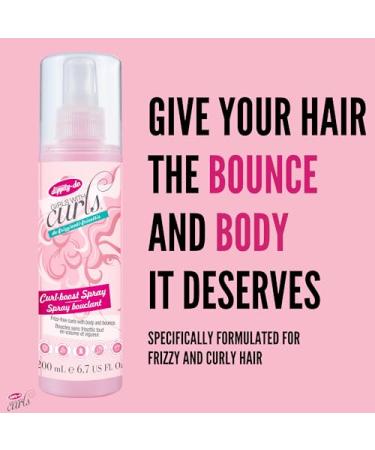 Bundle of Wooden Hair Comb - 18cm - 17g - Pale and Curl Boost Spray - Weightless Leave-In Spray for Frizz-Free Shi Pack of 3 - Buy Online on GoSupps.com
