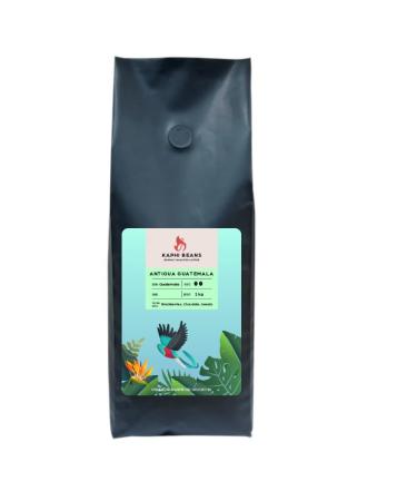 Kaphi Beans Roasted Coffee - Antigua Guatemala - Medium Roast - 100% Arabica Beans - Freshly Roasted Whole Beans (Pack Of 1kg)