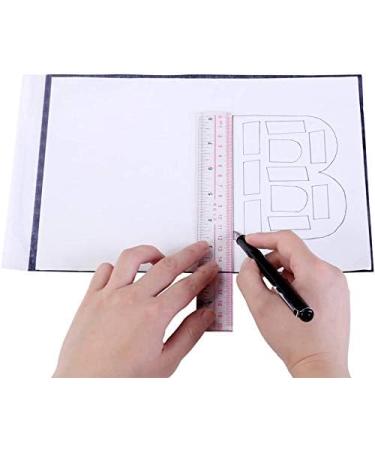 Offeara Carbon Paper  Large Size Graphite Paper  Tracing Paper for Drawing  Black Transfer Paper and Trace Paper  - 180 Sheets (9 x 13 Inches) with 5pcs Embossing Styluses Stylus - Buy Online on GoSupps.com