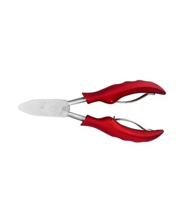 minkissy 1pc Nail Clippers Pedicure Tool Round Nose Nails Tools Nail Pliers Jewelry Making Pliers Thick Nail Painting Tools Nail Implements Nail Scissors Stainless Steel Nail Set Arc 13.8x6.8cm