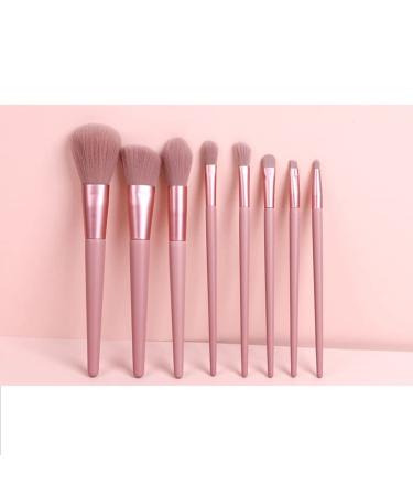 Premium Makeup Brush Set with PU Bucket Organizer - Soft Wood Handle & Concealer Brush - Complete Makeup Essentials - Buy Online on GoSupps.com