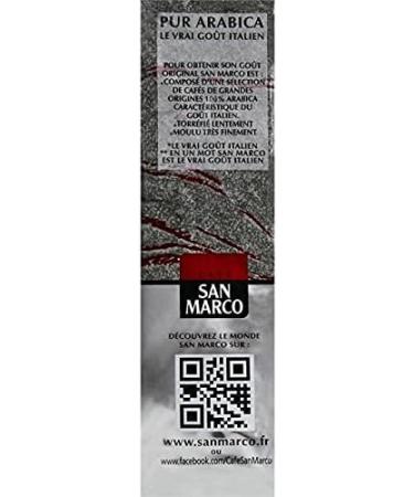 SAN MARCO - Caf Moulu Pur Arabica 500G - Lot De 3 - Vendu Par Lot - Buy Online on GoSupps.com