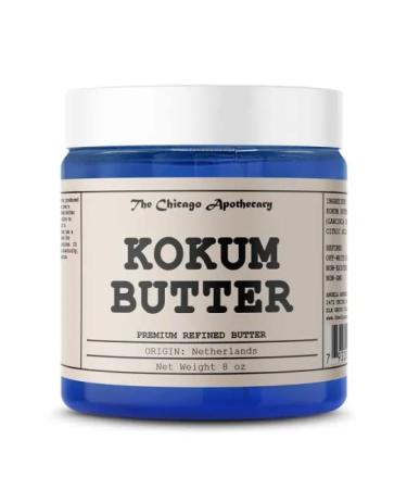 Kokum Butter for Making Soap Base Lotion Hand Cream Lip Balm DIY Hair & Body Care Products 100% Natural Moisturizing & Quick Absorbing Butter Jar