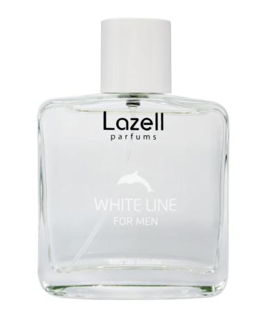 Lazell White Line for Men Perfume | Impression by Lac. Blanc 12.12. | Eau De Toilette 3.4 Fl Oz | Flower Woody Watery Fragrance | European oncentrated Scent Lasts 6-9 Hours - Buy Online on GoSupps.com