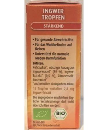  h bner H bner Ginger Drops 3 x 20 ml - Buy Online on GoSupps.com