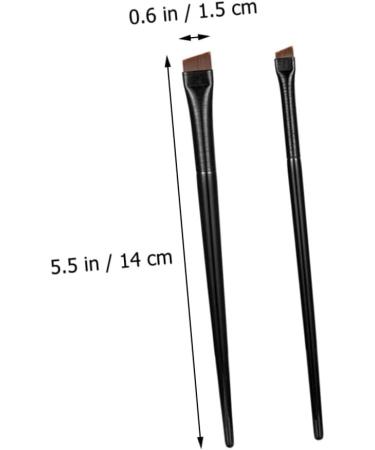 FOMIYES 9 Sets makeup brush suite perforation Wood cosmetic brush multifunctional Toiletries newborn spool Eyelash brush Blanket eyebrow brush spoolie Multifunction - Buy Online on GoSupps.com