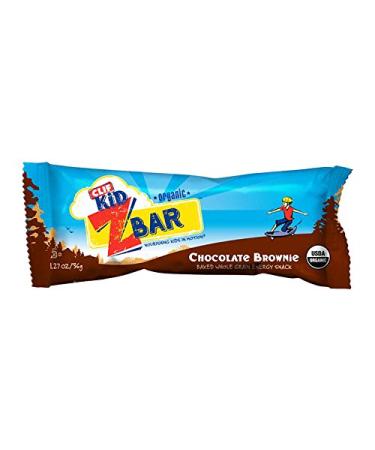 Clif Bar Zbar Organic Chocolate Brownie, 18 Count