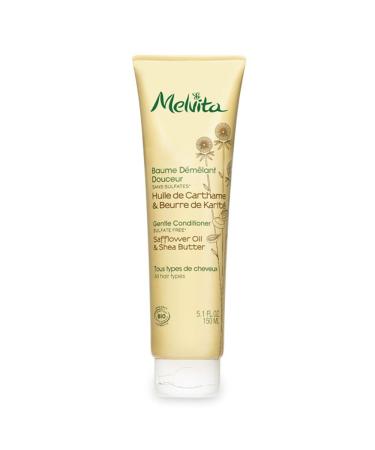 Melvita - Baume D m lant Douceur - Shampooings et D m lants - Hydratation Intense avec Huile de Jojoba et Beurre de Karit - D m lage Facile - 200 ml