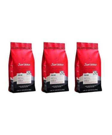Juan Valdez Volcan Ground Coffee Pack 250g - total 3 bags! 750g