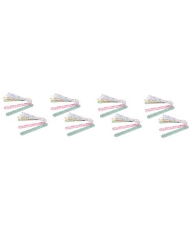 FRCOLOR 60 Pieces Christmas Nail File Manicure Tools Professional Nail Buffer Nail Set Tool Nail Boards Nail Buffer Buffer for Women and Girls Pedicure Tools