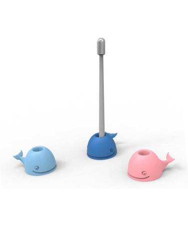 Alipis Silicone Toothbrush & Razor Holder - Set of 6 | Multi-Functional Storage Container | Sky Blue - Buy Online on GoSupps.com