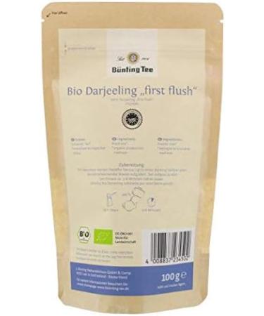  B nting Tee B nting Tea - Organic Darjeeling First Flush (Black Tea) | Total Weight 100 grams - Buy Online on GoSupps.com