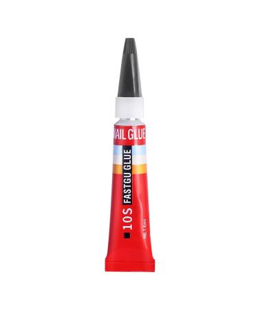 Premium Nail Glue for Tips & Acrylics | Long Lasting Bond for Press On & Fake Nails - 0.2 oz (6ml - Buy Online on GoSupps.com