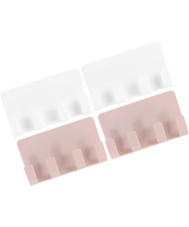 ABOOFAN 16-Piece Self-Adhesive Storage Hooks - Perfect for Cell Phones Chargers Keys & More | Ideal for Bedroom Organization - Buy Online on GoSupps.com