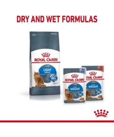 Royal Canin Light Weight Care in Jelly Adult Wet Cat Food 85g (Pack of 48) - Buy Online on GoSupps.com