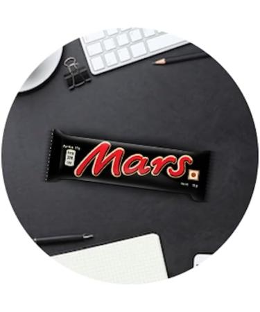 MARS - Milk chocolate and caramel bars - 10 bars of 45g - 450g - Buy Online on GoSupps.com