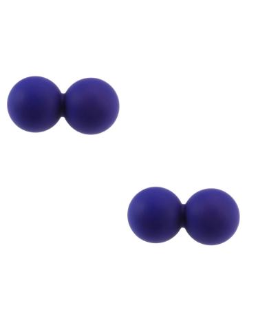 Minkissy peanut ball yoga ball scooter mobility peanut foam scooter peanut scooter massage peanut foam curlers for hair peanut muscle roll top yoga fascia ball fitness foot 2