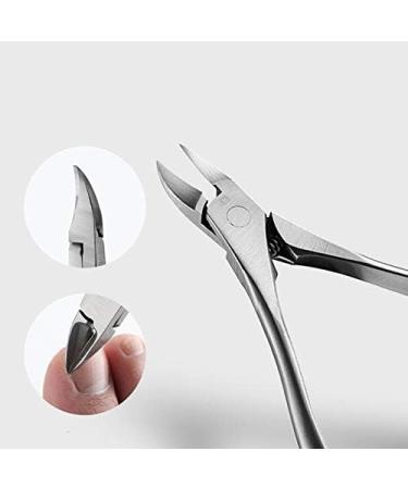 OPKDE Than Ever Stainless Steel Nail Clipper Pedicure Set with Scissor Tweezer Professional PU Cover Manicure Tools(Option B) - Buy Online on GoSupps.com