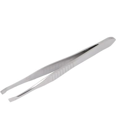 Professional Slanted Eyebrow Tweezers | Stainless Steel for Precision - Perfect for Men & Women | International Shipping - Buy Online on GoSupps.com