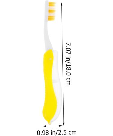 Genetic Foldable Toothbrush Set - 6 Pieces Travel-Friendly & Practical Teeth Cleaning Accessories for Home & Hotels - Buy Online on GoSupps.com