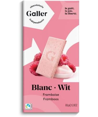 GALLER - White Chocolate Raspberry 80G - Pack of 4 - Buy Online on GoSupps.com