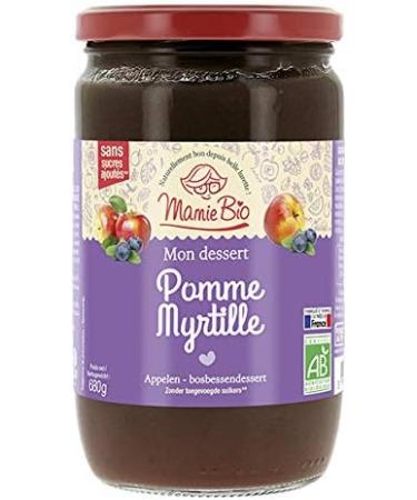 Mamie Bio - Puree Apples France & Blueberries No Added Sugar 680G - Unit - Buy Online on GoSupps.com