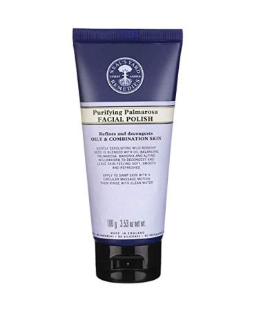 Neal's Yard Remedies NEALS YARD REMEDIES PURIFYING PALMAROSA FACIAL POLISH 100G For oily combination blemish sensitive and problem skin types