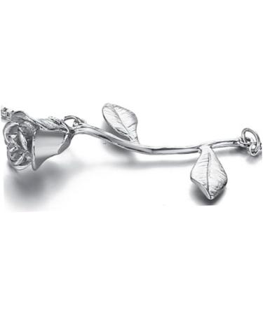 VALICLUD Stylish Women Hand Decoration Rose Womens Bracelets Fashion Bracelets for Women Beach Ankle Bracelet Silver Bangles Bracelet for Women Flower Stretch Bracelet Miss Vintage Gift 24*0.5cm Silver - Buy Online on GoSupps.com