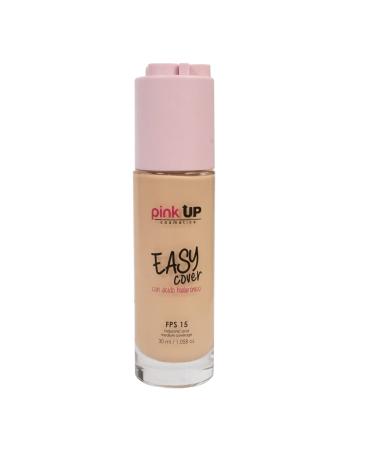 Easy Cover Liquid Makeup| Foundation Make Up| Tinted Moizturizer for face| Liquid Make Up| Medium coverage| Water base| Alcohol free| Model PKEC500