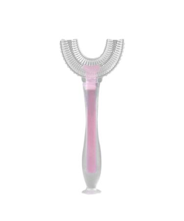 SUICRA Toothbrushes Toothbrush U-shaped Toothbrush Manual Extra Soft Training Toothbrush Round Toothbrush 360 U-type Oral Teeth